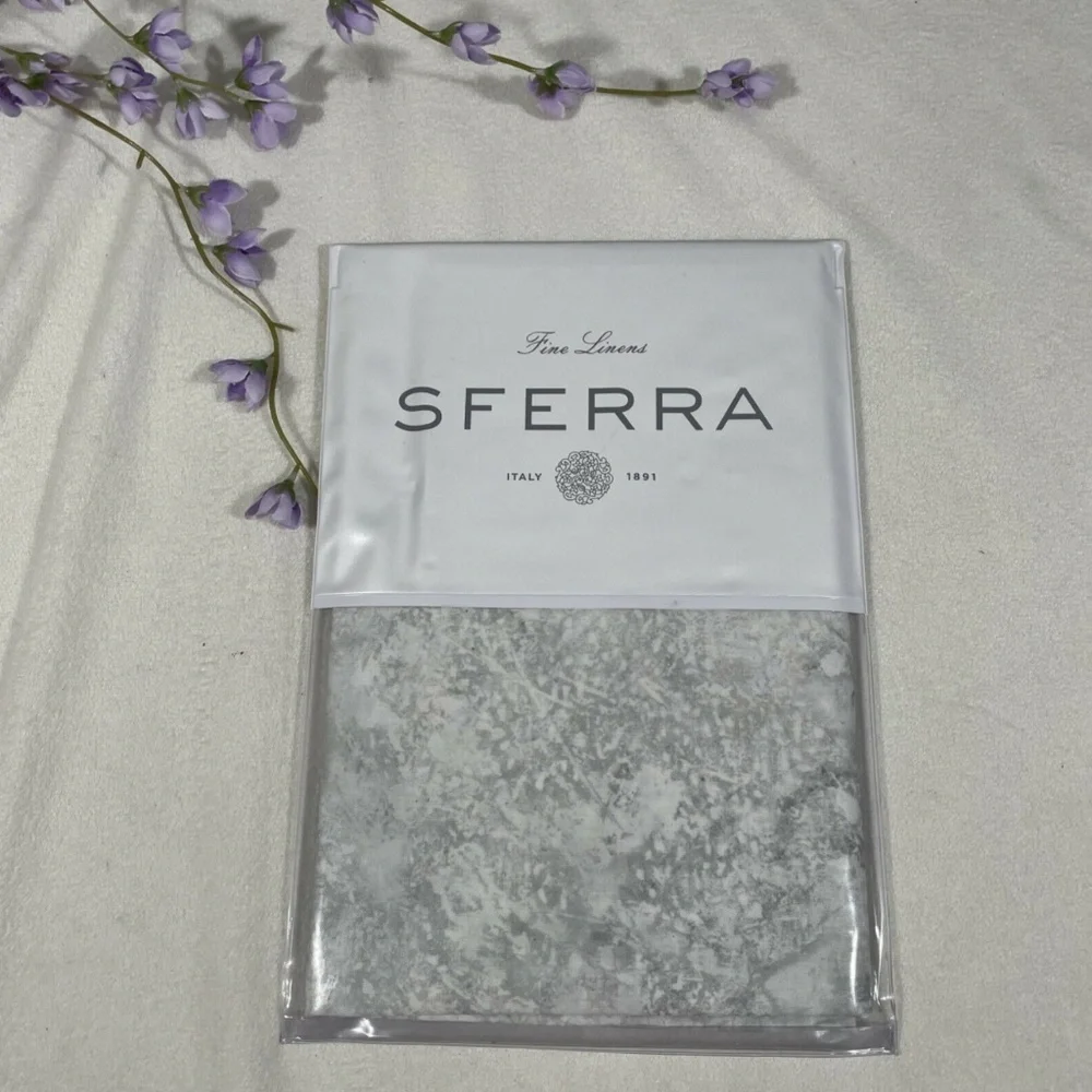 NIB SFERRA Pallani Boudoir Pillow Sham in Lunar‎ Watercolor [SZ 12 x 16 ]